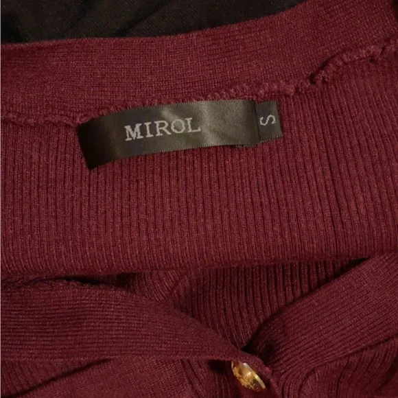 Rich Brown Knit Sweater and Rich Burgundy Knit Sweater Dresses - $20 each. - Picture 10 of 12